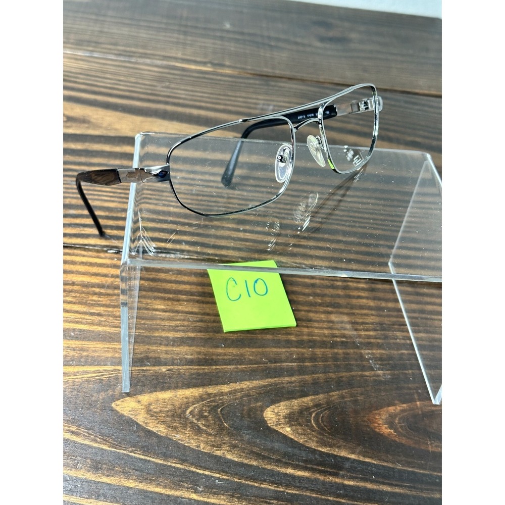 Persol 2157-S 513/48 Unisex Gunmetal Silver Full Rim Square Eyeglasses Frame